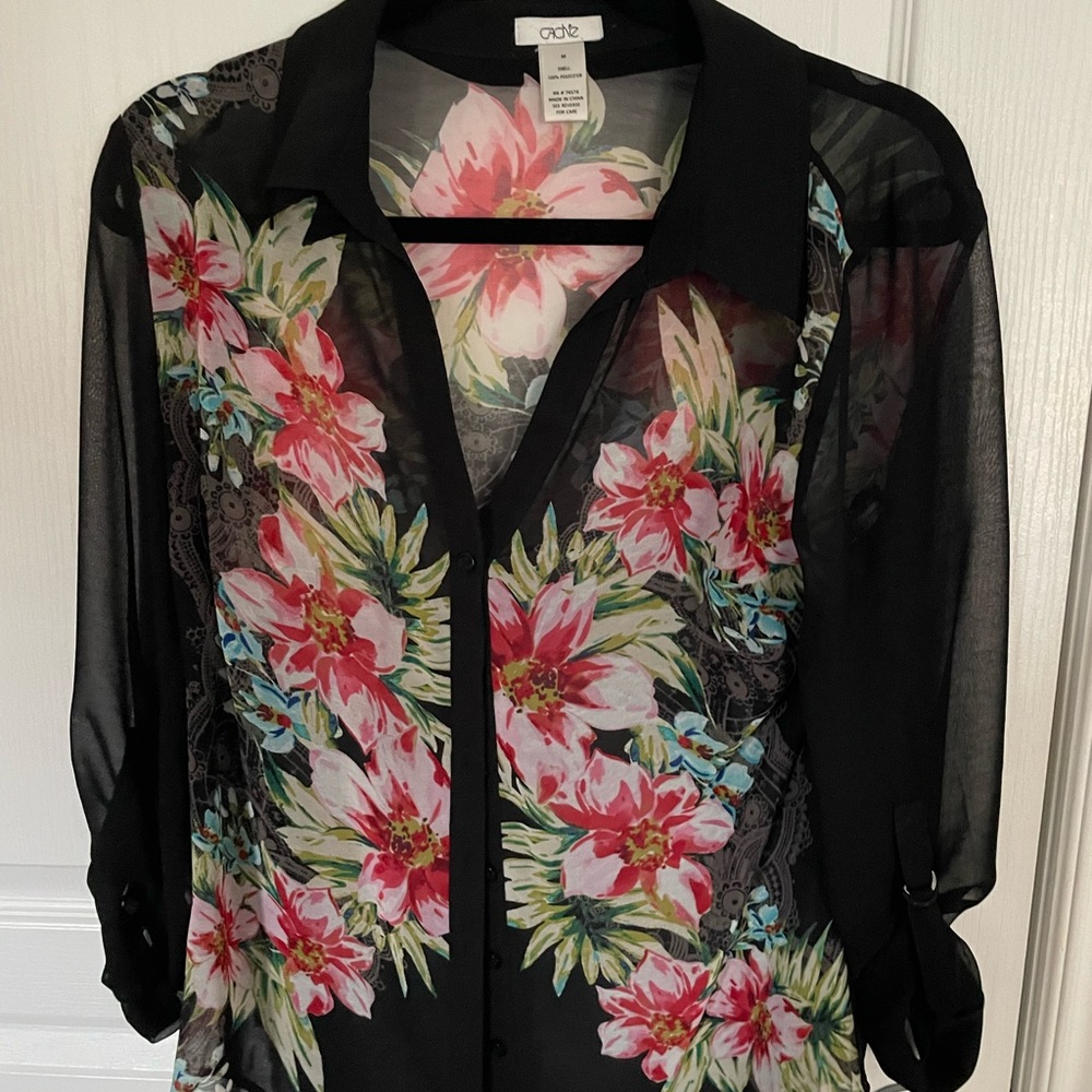 Sheer blouse